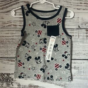 NWT Mickey Mouse tank from jumping beans size 12 months